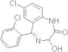 2H-1,4-Benzodiazepin-2-one, 7-chloro-5-(2-chlorophenyl)-1,3-dihydro-3-hydroxy-