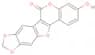 3-Hydroxy-6H-[1,3]dioxolo[4′,5′:5,6]benzofuro[3,2-c][1]benzopyran-6-one