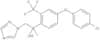 2-[4-(4-Chlorophenoxy)-2-(trifluoromethyl)phenyl]-1-(1,2,4-triazol-1-yl)propan-2-ol