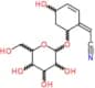 (2Z)-[6-(hexopyranosyloxy)-4-hydroxycyclohex-2-en-1-ylidene]ethanenitrile