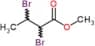 methyl 2,3-dibromobutanoate