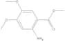 Benzoic acid, 2-amino-4,5-dimethoxy-, methyl ester