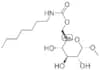 6-O-(N-Heptylcarbamoyl)-methyl-α-D-glucopyranoside