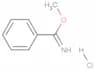 methyl benzimidate hydrochloride