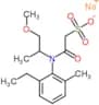 sodium 2-[(2-ethyl-6-methylphenyl)(2-methoxy-1-methylethyl)amino]-2-oxoethanesulfonate