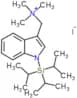 trimethyl-[(1-triisopropylsilylindol-3-yl)methyl]ammonium iodide