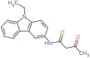N-(9-ethyl-9H-carbazol-3-yl)-3-oxobutanamide
