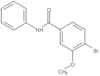 4-Bromo-3-methoxy-N-phenylbenzamide