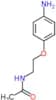 N-[2-(4-aminophenoxy)ethyl]acetamide