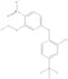 Benzene, 2-chloro-1-(3-ethoxy-4-nitrophenoxy)-4-(trifluoromethyl)-