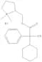 Pyrrolidinium, 2-[[(2-cyclohexyl-2-hydroxy-2-phenylacetyl)oxy]methyl]-1,1-dimethyl-, bromide (1:1)