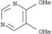 Pyrimidine,4,5-dimethoxy-