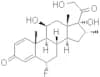 Pregna-1,4-diene-3,20-dione, 6-fluoro-11,17,21-trihydroxy-16-methyl-, (6α,11β,16α)-