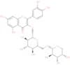 3-[(6-O-α-L-arabinopyranosyl-β-D-glucopyranosyl)oxy]-2-(3,4-dihydroxyphenyl)-5,7-dihydroxy-4H-1-be…