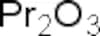 Praseodymium oxide, (Pr6O11)