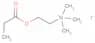 Ethanaminium, N,N,N-trimethyl-2-(1-oxopropoxy)-, iodide (1:1)
