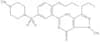 1,6-Dihydro-1-methyl-5-[5-[(4-methyl-1-piperazinyl)sulfonyl]-2-propoxyphenyl]-3-propyl-7H-pyrazolo…