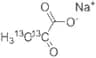 pyruvic-2,3-13C2 acid, sodium salt