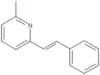 2-Methyl-6-(2-phenylethenyl)pyridine