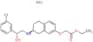 ethyl {[(7S)-7-{[(2R)-2-(3-chlorophenyl)-2-hydroxyethyl]amino}-5,6,7,8-tetrahydronaphthalen-2-yl]o…