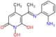 5-[N-(2-aminophenyl)-C-methyl-carbonimidoyl]-1,6-dihydroxy-4-methyl-pyridin-2-one