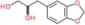 3-(1,3-benzodioxol-5-yl)propane-1,2-diol
