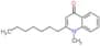 2-heptyl-1-methylquinolin-4(1H)-one