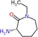 (3S)-3-amino-1-ethylazepan-2-one