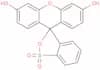 Spiro[3H-2,1-benzoxathiole-3,9′-[9H]xanthene]-3′,6′-diol, 1,1-dioxide
