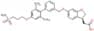 [(3S)-6-({2',6'-Dimethyl-4'-[3-(methylsulfonyl)propoxy]-3-biphenylyl}methoxy)-2,3-dihydro-1-benzof…
