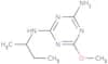 N-(butan-2-yl)-6-methoxy-1,3,5-triazine-2,4-diamine