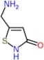 5-(aminomethyl)-1,2-thiazol-3(2H)-one