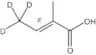 Crotonic-4,4,4-d<sub>3</sub> acid, 2-methyl-, (E)-