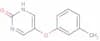 5-(3-Methylphenoxy)-2(1H)-pyrimidinone