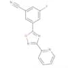Benzonitrile, 3-fluoro-5-[3-(2-pyridinyl)-1,2,4-oxadiazol-5-yl]-