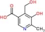 5-Hydroxy-4-(hydroxymethyl)-6-methyl-3-pyridinecarboxylic acid