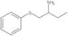 1-(Phenylthio)-2-butanamine