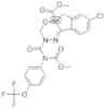 Indeno[1,2-e][1,3,4]oxadiazine-4a(3H)-carboxylic acid, 7-chloro-2,5-dihydro-2-[[(methoxycarbonyl)[…