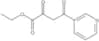 Ethyl α,γ-dioxo-3-pyridinebutanoate