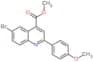 methyl 6-bromo-2-(4-methoxyphenyl)quinoline-4-carboxylate