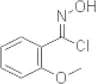 (Z)-2-Methoxybenzoyl chloride oxime