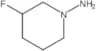 3-Fluoro-1-piperidinamine