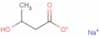 3-hydroxybutyric acid, sodium salt