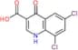 6,8-dichloro-4-oxo-1,4-dihydroquinoline-3-carboxylic acid