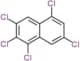 1,2,3,5,7-pentachloronaphthalene