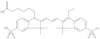 3H-Indolium, 2-[3-[1-(5-carboxypentyl)-1,3-dihydro-3,3-dimethyl-5-sulfo-2H-indol-2-ylidene]-1-prop…