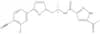 5-Acetyl-N-[(1S)-2-[3-(3-chloro-4-cyanophenyl)-1H-pyrazol-1-yl]-1-methylethyl]-1H-pyrazole-3-carbo…