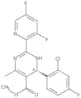 Methyl (4R)-4-(2-chloro-4-fluorophenyl)-2-(3,5-difluoro-2-pyridinyl)-1,4-dihydro-6-methyl-5-pyrimi…