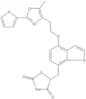 5-[[4-[2-[5-Methyl-2-(2-thienyl)-4-oxazolyl]ethoxy]benzo[b]thien-7-yl]methyl]-2,4-thiazolidinedione
