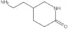 5-(2-Aminoethyl)-2-piperidinone